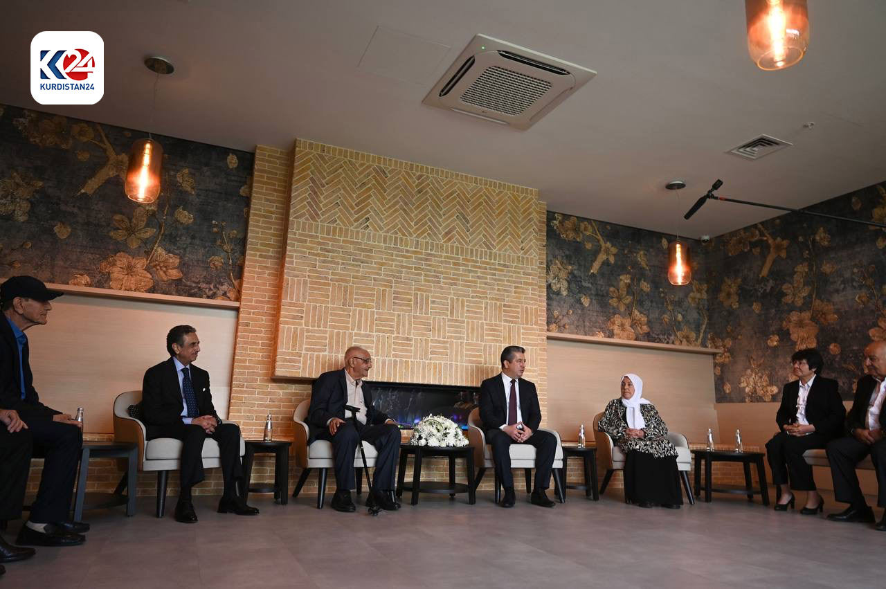 کردنەوەی سەنتەری شێخ باز بۆ چاودێریی بەساڵاچووان لەلایەن مەسرور بارزانییەوە (وێنە: ئیسلام هیرۆ - کوردستان24)